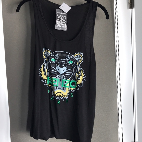 Kenzo Tops - Kenzo Tiger tank, S NWT